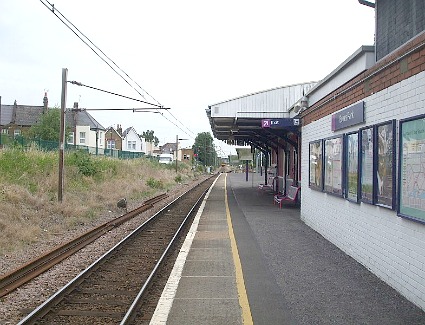 Bowes Park Train Station, London